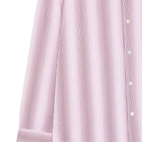 Camicia a righe caper in rosa e bianco Dries van noten - uomo 