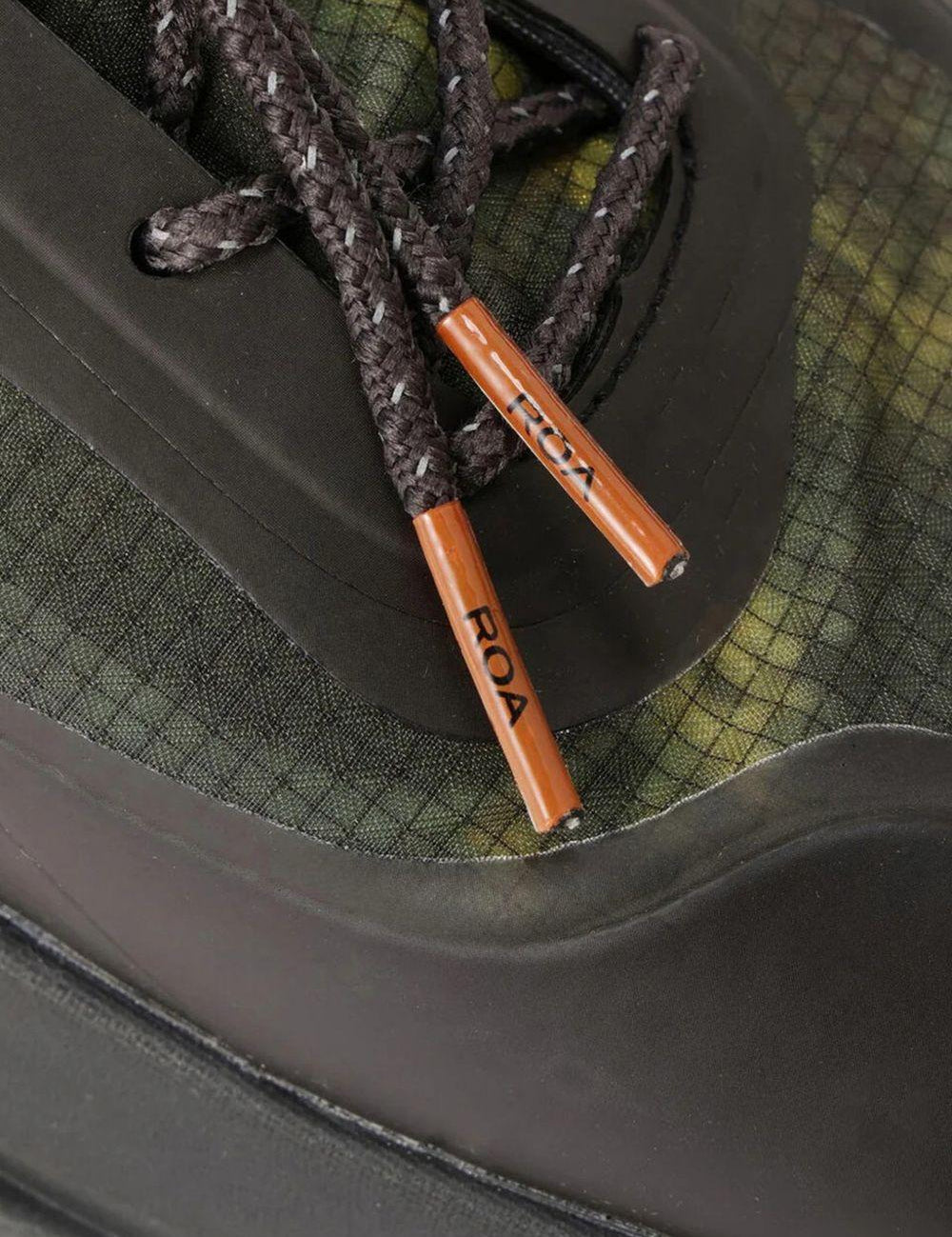 Sneakers selle camouflage in nero roa x and wander - uomo 