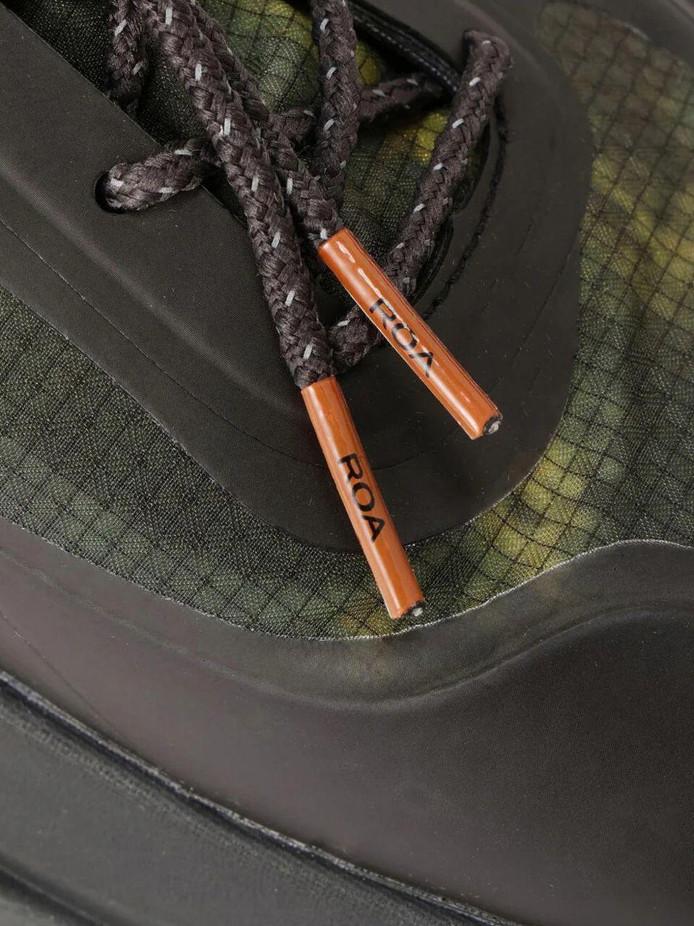 Sneakers selle camouflage in nero roa x and wander - uomo 