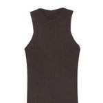 Top a coste in marrone Rick owens - donna 