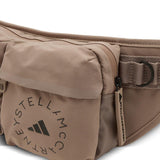Marsupio con logo in marrone Adidas by stella mc cartney - donna 