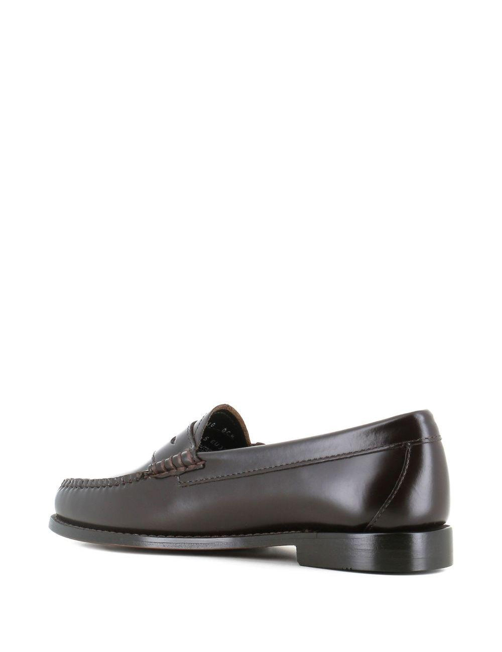 Mocassini in pelle in marrone Gh bass - donna 