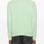 Maglione a girocollo yak in verde Sunflower - uomo 