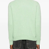 Maglione a girocollo yak in verde Sunflower - uomo 