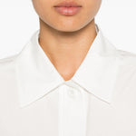 Giacca -camicia con tasche origano in bianco Maxmara weekend - donna 