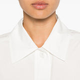 Giacca -camicia con tasche origano in bianco Maxmara weekend - donna 