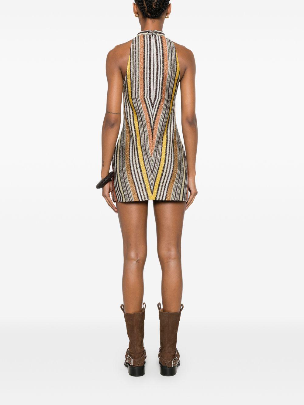 ABITO CORTO SCOLLO ALL'AMERICANA MULTICOLOR MISSONI - DONNA 