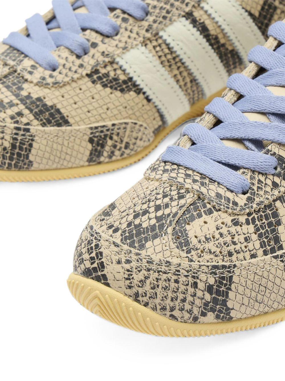 Sneakers japan decon w con stampa serpente multicolore 