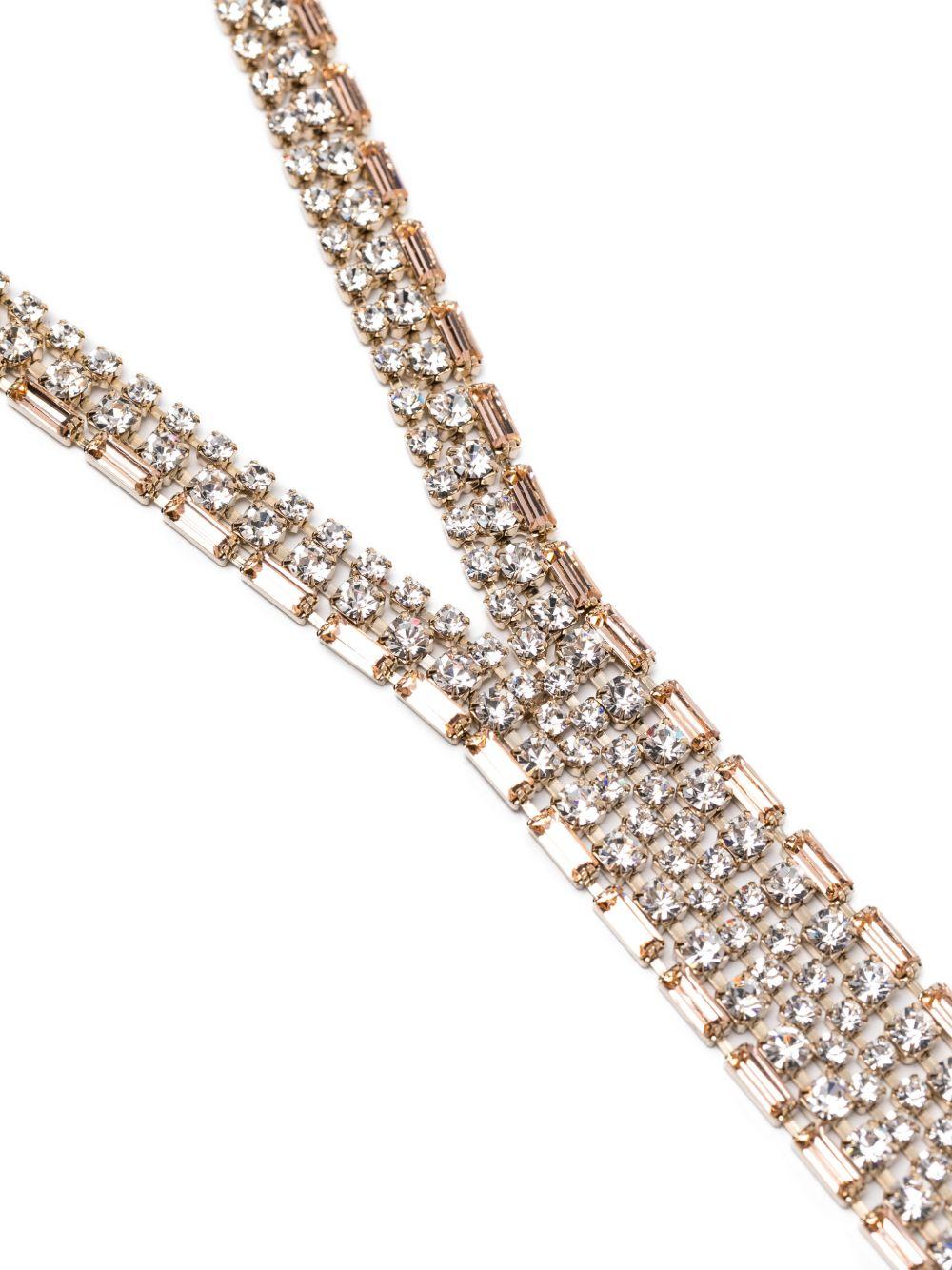 Collana Bijoux Amarena impreziosita da cristalli in rosa e bianco Rosantica - donna 