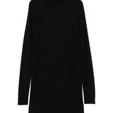 Abito midi a collo alto in nero Toteme - donna 