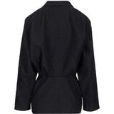 Blazer Esense avvitato con drappeggio in blu navy BLAZÉ MILANO - donna 