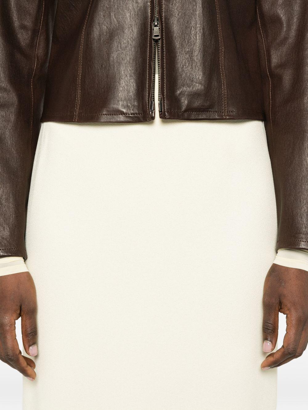 Gonna midi a vita alta in beige Wardrobe.Nyc - donna 