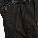 Pantaloni a righe in marrone and Wander - uomo 