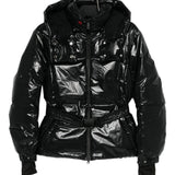 Bomber con cappuccio in nero Perfect moment - donna 