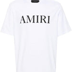 T-shirt a maniche corte con logo  in bianco 