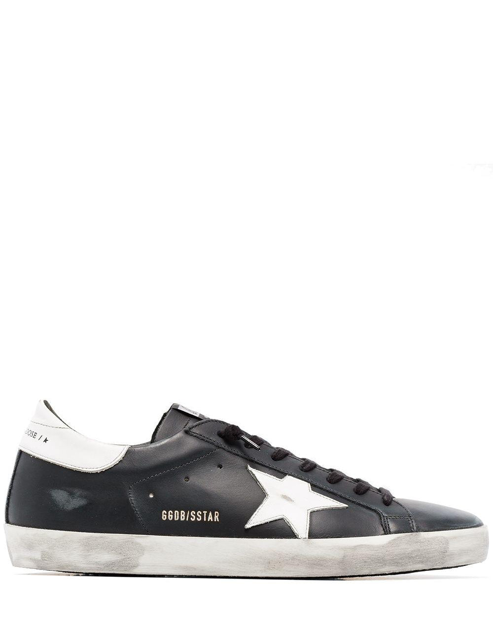 Sneakers Superstar in nero Golden goose - uomo 