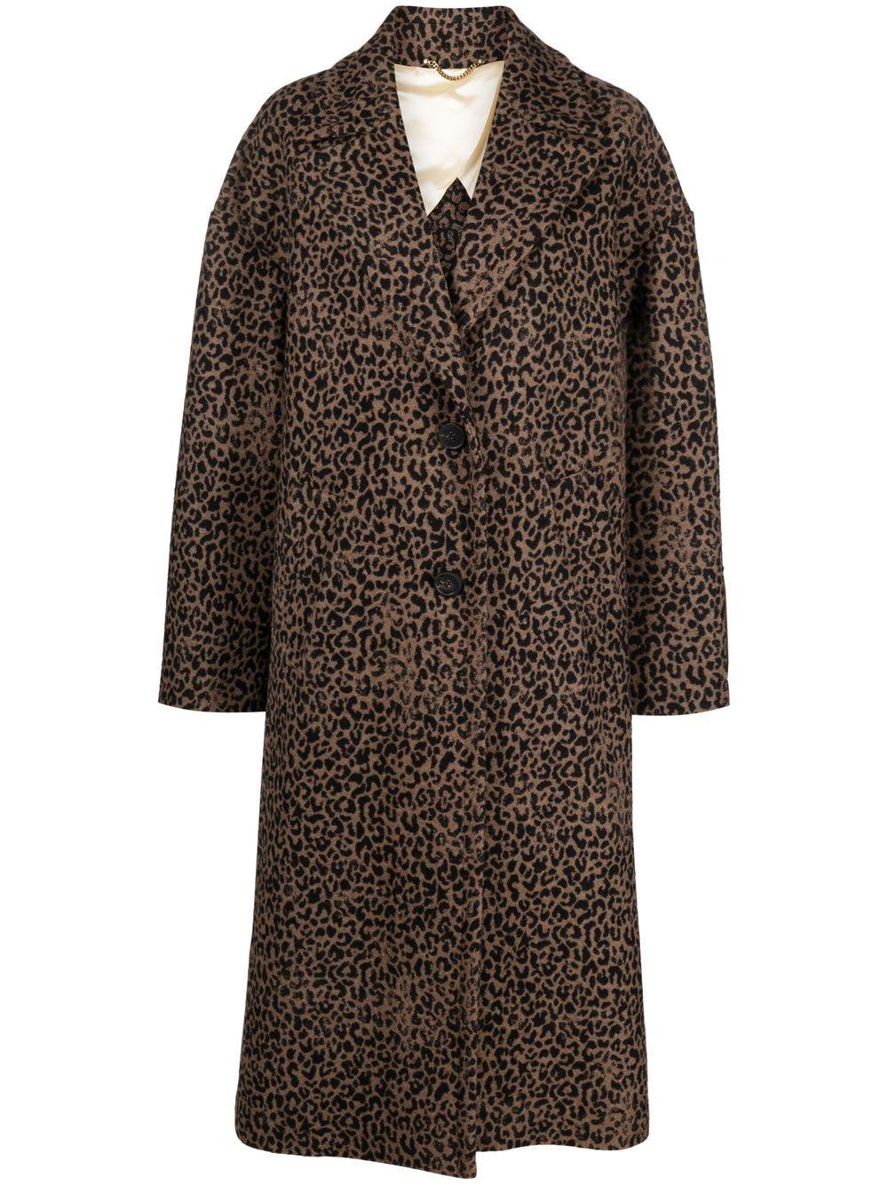 Cappotto oversize in nero e marrone GOLDEN GOOSE - donna 