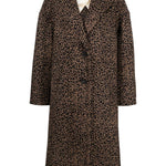 Cappotto oversize in nero e marrone GOLDEN GOOSE - donna 