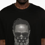 T-shirt con stampa in nero Ih nom uh nit - uomo 