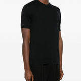 T-shirt Kempton in nero John smedley - uomo 