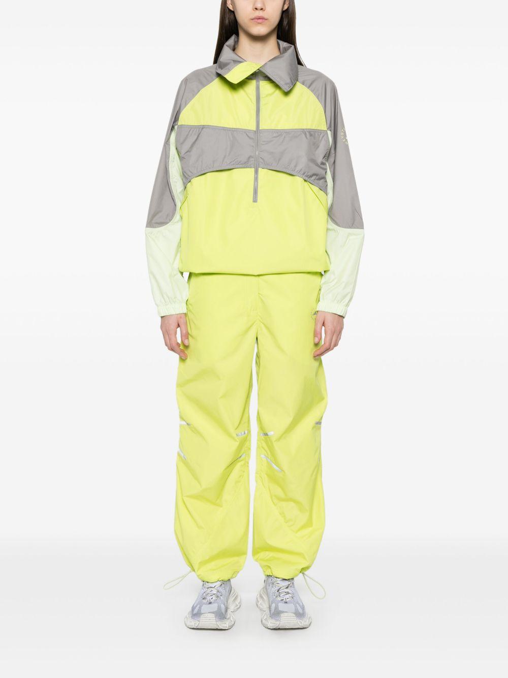 Giacca truenature in grigio e giallo adidas by Stella McCartney - donna 