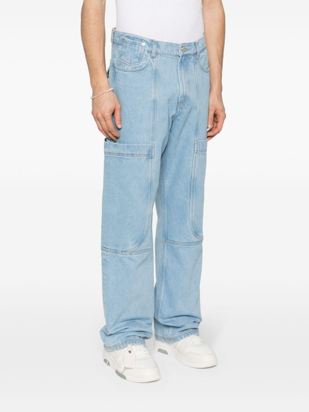 Jeans dritti Ultrapocket in blu - uomo 
