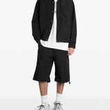 Pantaloncini con cintura e tasche con zip in nero Oamc peacemaker - uomo 
