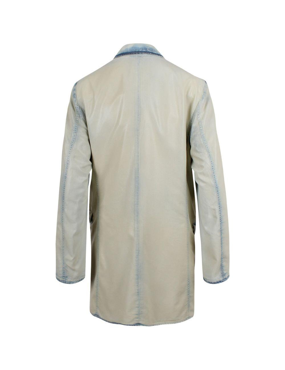 Blazer doppiopetto in lyocell in celeste Diesel - donna 