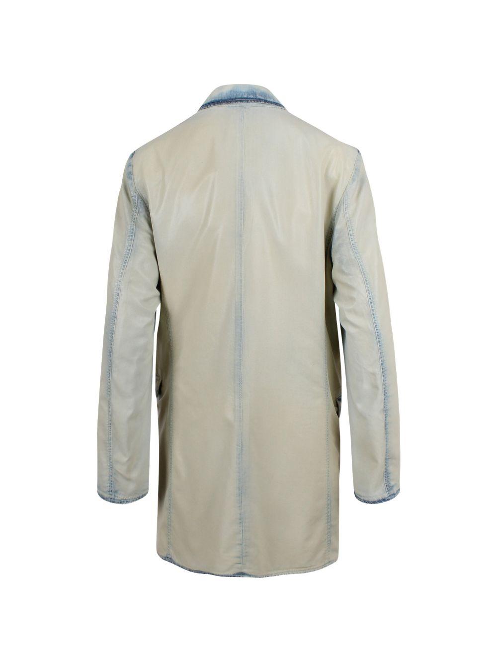 Blazer doppiopetto in lyocell in celeste Diesel - donna 