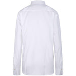 Camicia con collo plisse in bianco Victoria Beckham - donna 