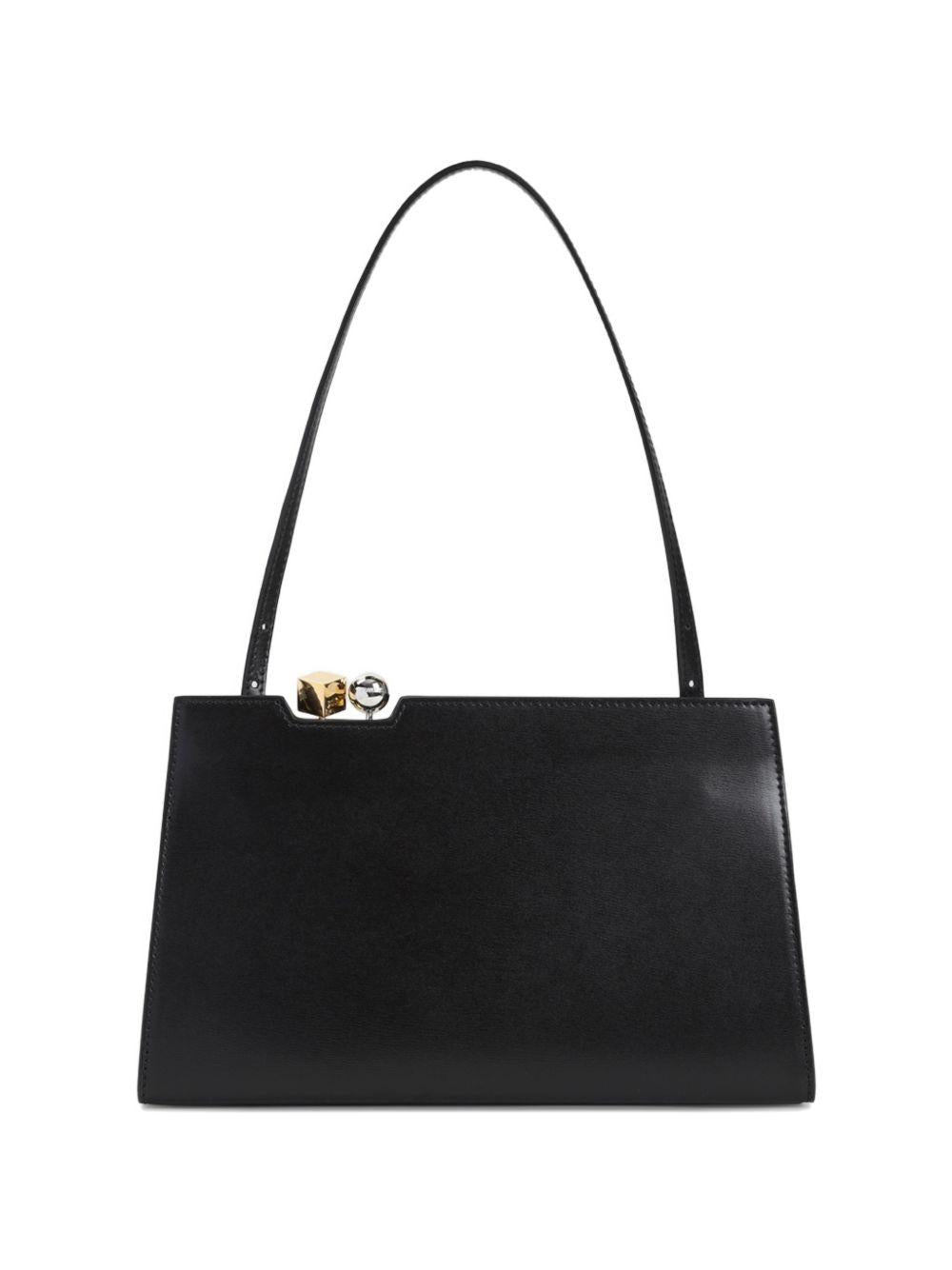 Borsa a spalla Le salon in nero Jacquemus - donna 