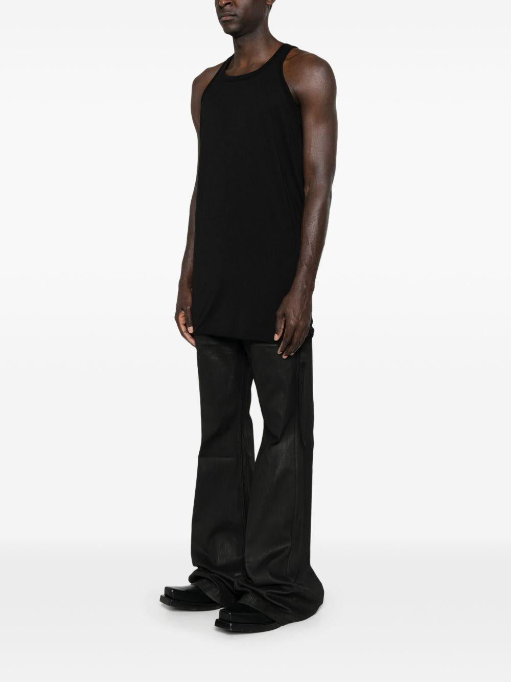 Canotta larga in nero Rick owens drkshdw - uomo 