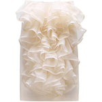 Gonna midi con volant in beige Viktor&rolf - donna 