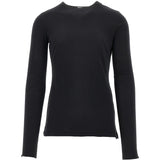 T-shirt a maniche lunghe in nero Entire studios - unisex 