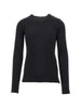 T-shirt a maniche lunghe in nero Entire studios - unisex