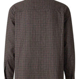 Camicia a quadri in marrone Carrer - unisex 