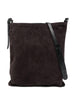 Borsa a tracolla in suede in viola Dries van noten - donna