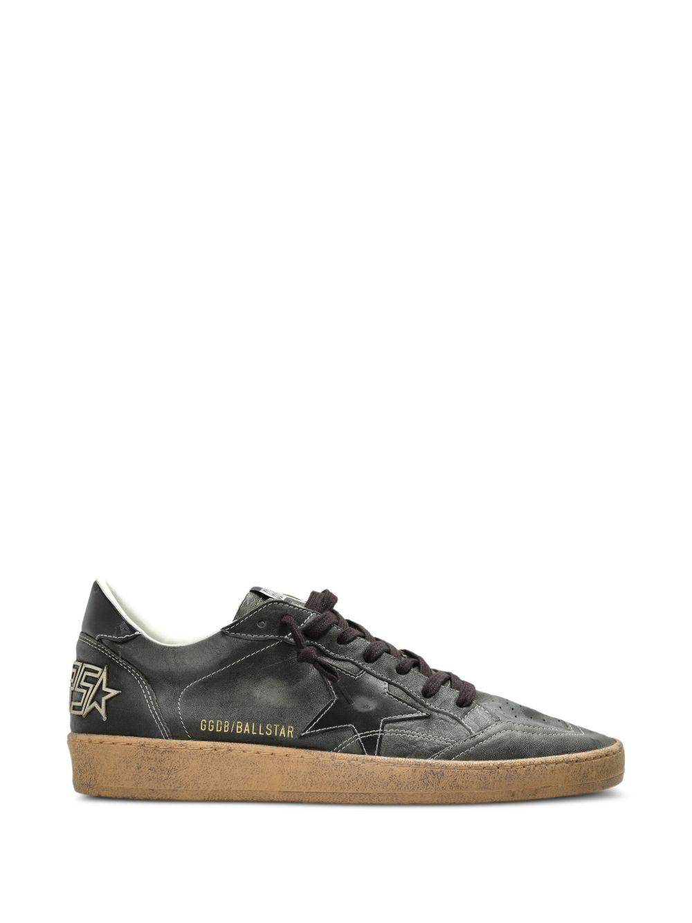 Sneakers ball star in verde Golden goose - uomo 
