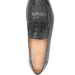 Mocassini in pelle in grigio Lidfort - uomo 
