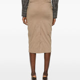 Gonna midi Donna a matita in marrone the latest - donna 