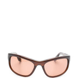 Occhiali da sole in marrone 