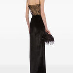 Pantaloni a vita alta in nero Alberta Ferretti - donna 