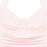Costume da bagno intero con ruches Bill Mio in rosa Norma kamali - donna 