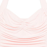 Costume da bagno intero con ruches Bill Mio in rosa Norma kamali - donna 