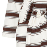 Abito a righe con colletto in bianco Feng Chen Wang - donna 