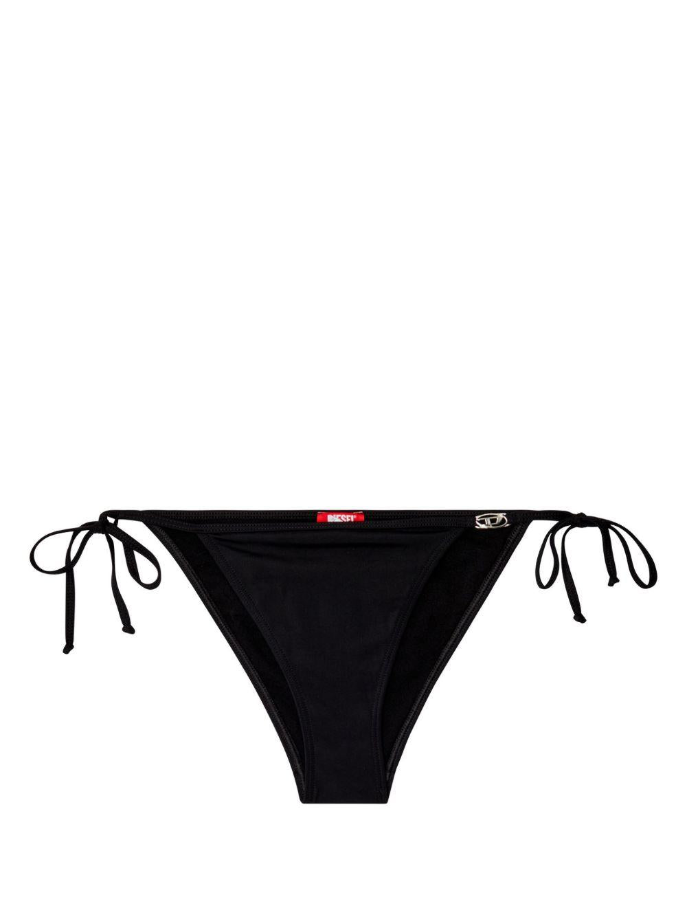 Slip bikini con lacci laterali brigittes-dnm in nero Diesel - donna 