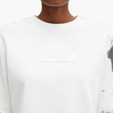T-shirt a maniche corte con logo in bianco Mm6 maison margiela - unisex 