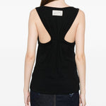 Canotta con apertura in nero Victoria beckham - donna 