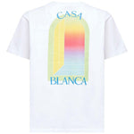 T-shirt con stampa L'arche in bianco Casablanca - uomo 