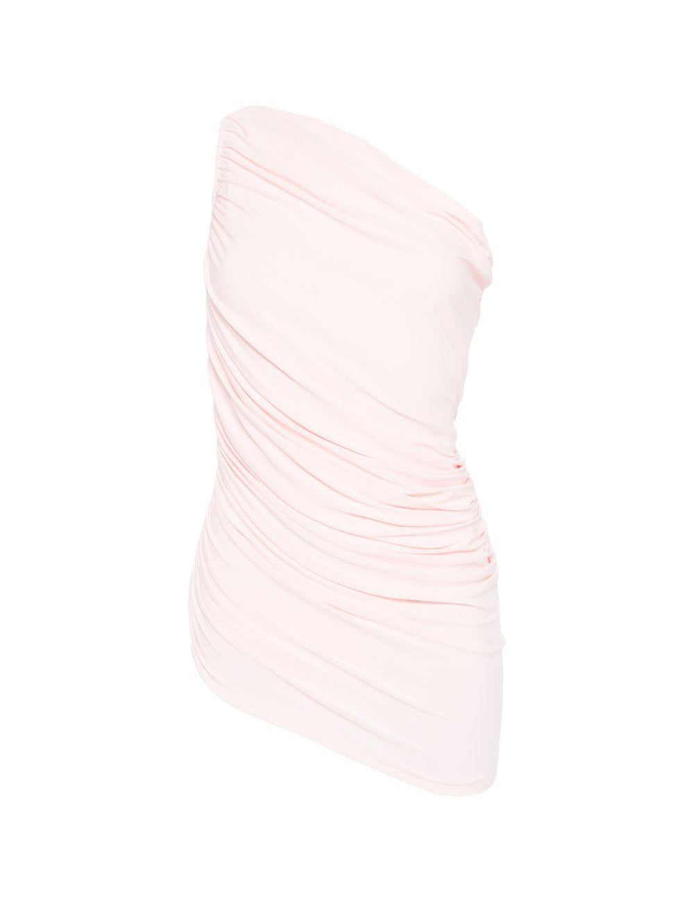 Costume da bagno intero monospalla diana mio in rosa Norma kamali - donna 